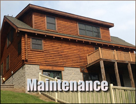  Gold Hill, North Carolina Log Home Maintenance